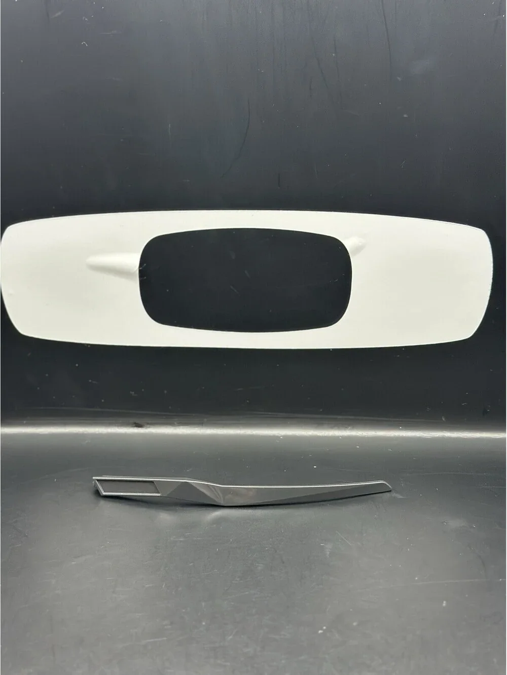 Oakley Sutro S Polished Carbon OEM Left Replacement Arm (No Icon)